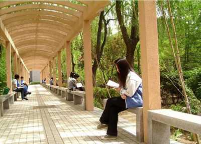 学校一角.