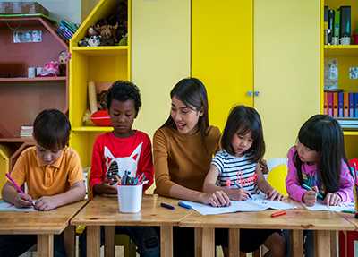 学校设立了学前教育