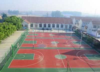 资阳乐至机电学校校园一角1