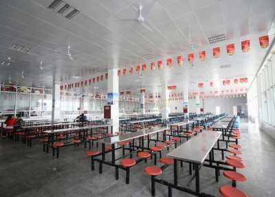 内江职业技术学院学院食堂整洁