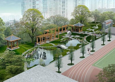 洞子口职业高级中学校图片