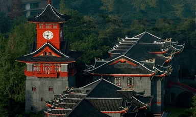 四川大学附设华西卫生学校天府校区图片