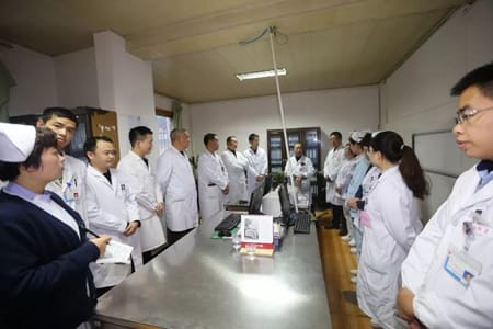 贵阳中医学院第一附属医院肛肠科专家张廷老师到我院开展对口帮扶工作