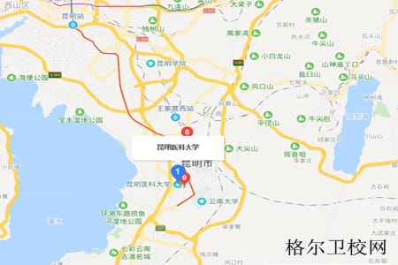 2023年昆明医科大学地址以及乘车路线