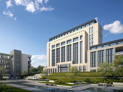 重庆市三峡卫生学校规划效果图