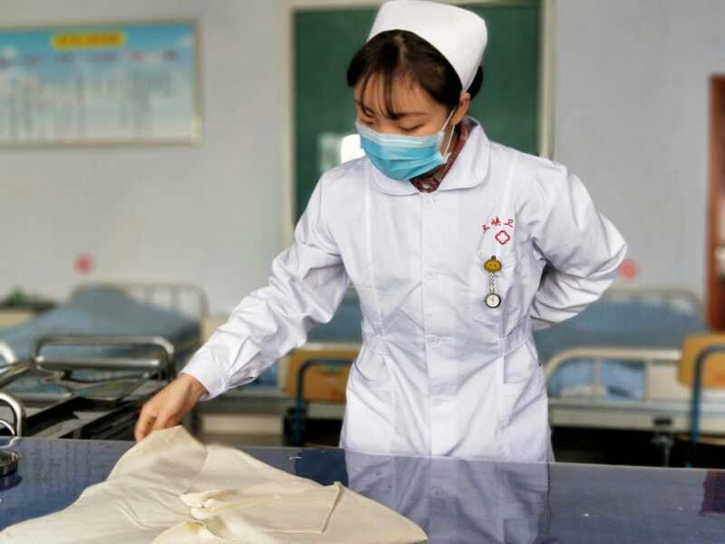 重庆市三峡卫生学校学生现场实训（图二）