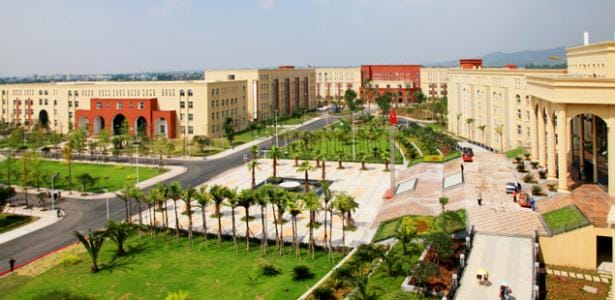 四川师范大学校园全景