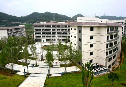 重庆第二师范学院图书馆全景图