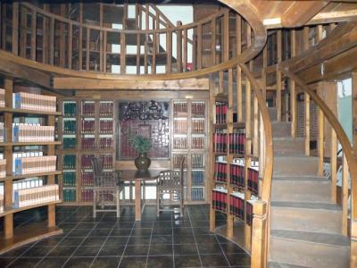 四川国际标榜职业学院图书馆环境