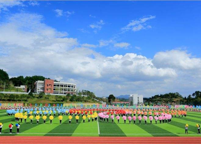 四川省卫校校园环境