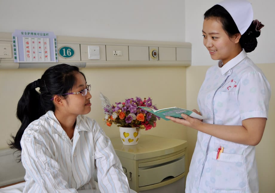 想对“医学护理”这个专业说什么？