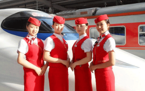 贵州五年制大专高铁乘务专业助你实现职业梦