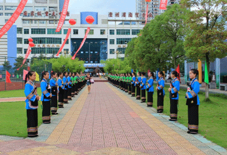 贵州经贸职业技术学院中专部_贵州省内贸学校简介