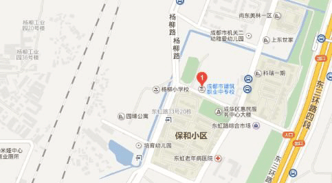 成都市建筑职业中专学校地址及乘车路线
