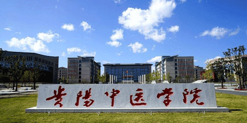 贵阳中医学院的大门