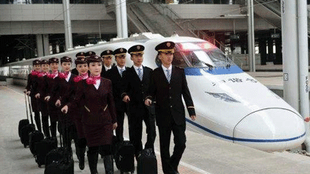 这是贵阳高铁乘务专业发展的时代