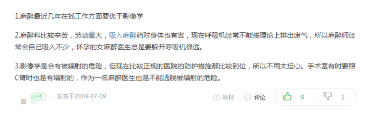 麻醉学和医学影像学哪个专业更好？