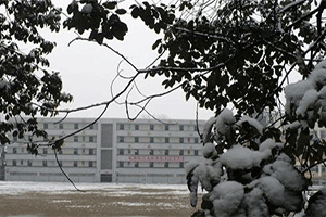 四川中医药高等专科学校冬季校园一角